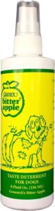 Grannick's Bitter Apple Taste Deterrent Spray Bottle for Dogs